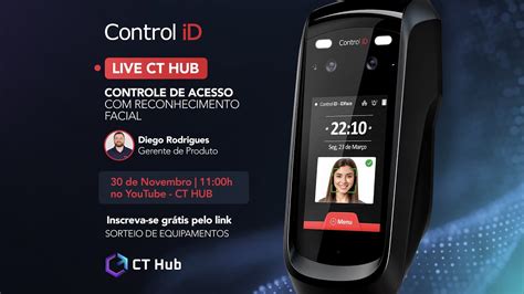 Controle De Acesso Reconhecimento Facial Control ID YouTube