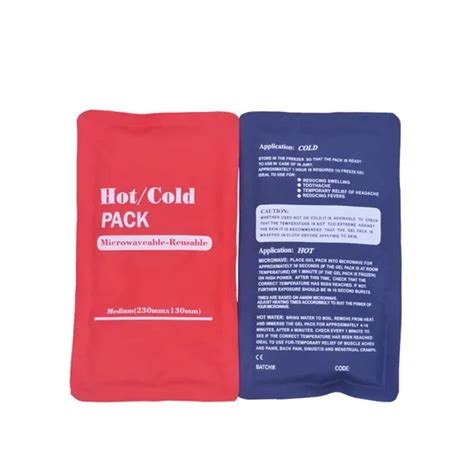 Amazon Quality Gel Hot And Cold Ice Bag First Aid Reusable Ice Pack Ice Pack And Hot And Cold