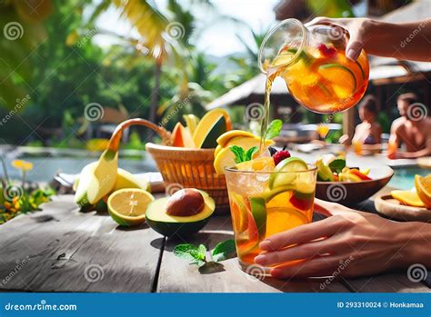 Fruity Refreshments Stock Illustration Illustration Of Bottle 293310024