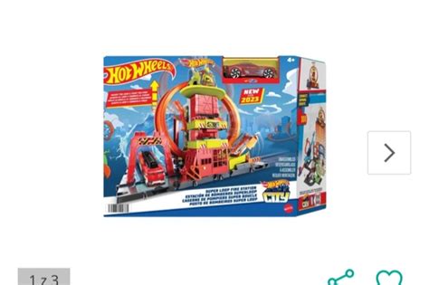 Hot Wheels City Super Remiza Stra Acka Z P Tl Hkx