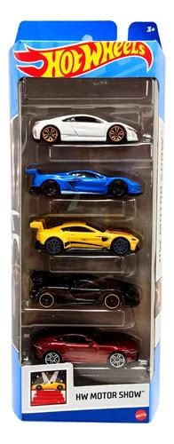 Hot Wheels 5 Pack Hw Motor Show Envío gratis