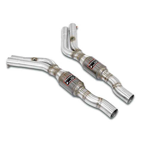 Front Exhaust With Metallic Catalytic Converter Right Left For