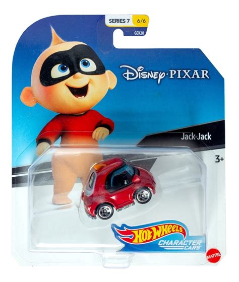 Jack Jack Disney Pixar Hot Wheels Character Cars Serie Meses Sin Intereses