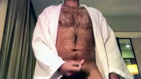 Indian Gay Video Of A Hairy Horny Hunk Jerking Off His Big Desi Cock And Cumming Hard Indian