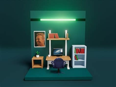 The Miniatur Room Low Poly 3D Model 3D Printable CGTrader