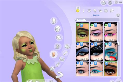 Sims 3 Cc Child Makeup Saubhaya Makeup