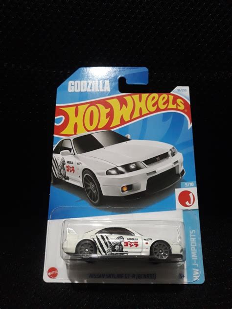 Jual Hot Wheels Nissan Skyline GTR BCNR33 Putih Godzilla Kota Denpasar Hansel Hotwheels