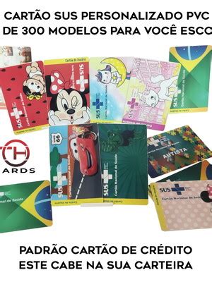 Cartao Do Sus Pvc Compre Produtos Personalizados No Elo7