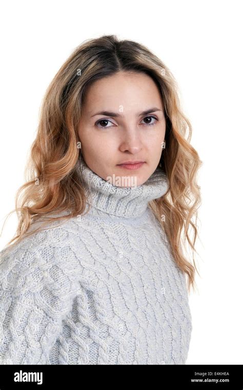 Portrait Of Blonde Stock Photo Alamy