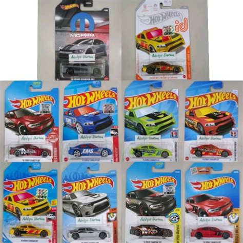 HOT WHEELS Hotwheels 風火輪 15 道奇 charger srt 工廠密封紅色版 ID 版硬件救援硬 蝦皮購物