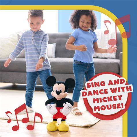 Snapklik Disney Junior Mickey Mouse Hot Diggity Dance Mickey Feature Plush