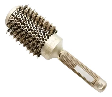 Escova Para Escovar Cabelo - Escova Para Escovar Cabelo Profissional Cerâmica Redonda 53 Bronze ...
