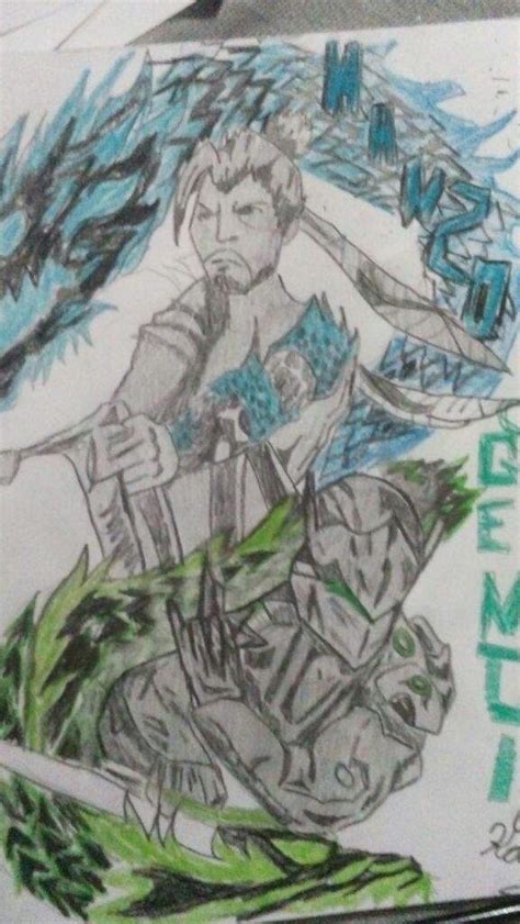 Genji Y Hanzo Overwatch Dibujarte Amino