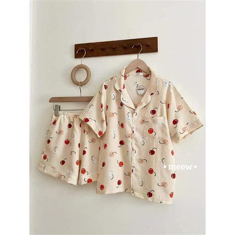 B Pyjama M C Nh C C Tay Qu N I Ch T I X P H N Freesize Hot Trend Shopee Vi T Nam