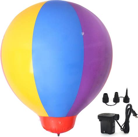 Amazon Toggloo FT Hot Air Balloon Decorations Hot Air Balloon With Air Pump Big Hot Air