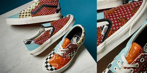 Vans Tiger Patchwork Pack Sk8 Hi Era And Classic Slip On Release Hypebeast