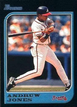 1997 Bowman 107 Andruw Jones Trading Card Database Bowman Atlanta