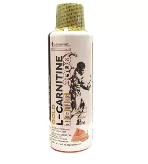 Kevin Levrone Gold Line Gold L-Carnitine 3000 500 мл купити l-карнітин ...