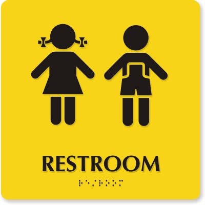 Restroom Sign - ClipArt Best