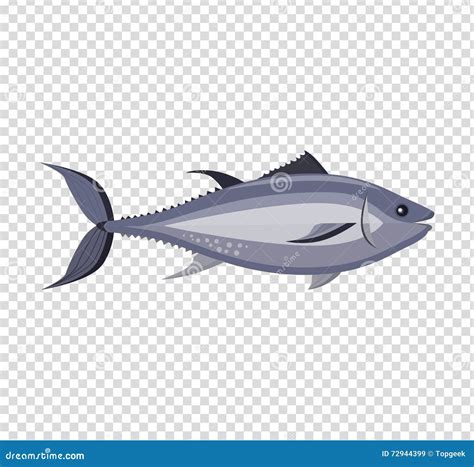 Dise O Del Icono De Los Pescados Plano Ilustraci N Del Vector