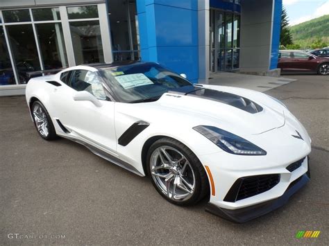 2019 Arctic White Chevrolet Corvette Zr1 Coupe 133715244 Photo 9