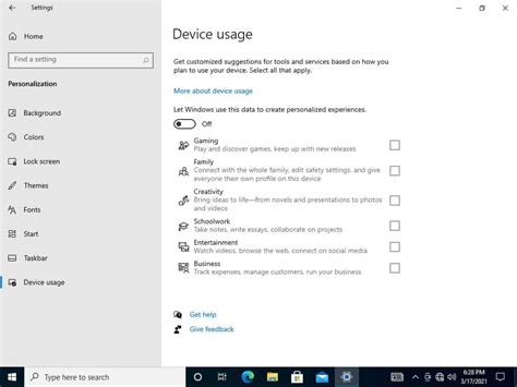 windows  upcoming device usage feature