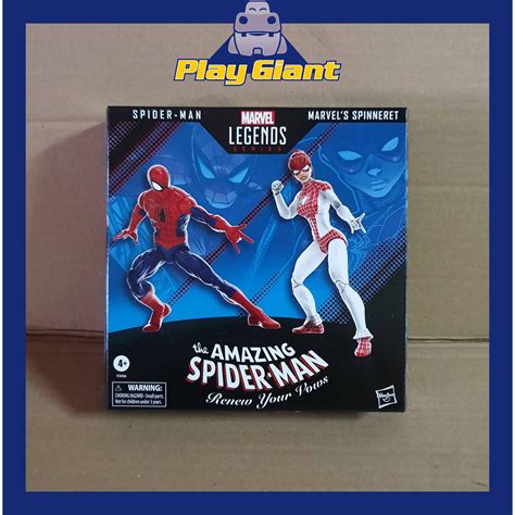 Marvel Legends Spider Man And Spinneret Renew Your Vows Two Pack