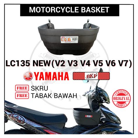 𝗕𝗞𝗣 𝗙𝗥𝗘𝗘 𝗦𝗞𝗥𝗨 ORIGINAL BKP BASKET YAMAHA LC135 NEW LC 135 NEW LC135