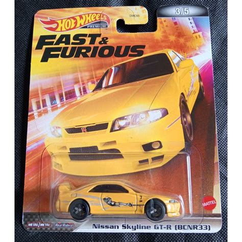 Hot Wheels Fast Furious Nissan Skyline Gt R Bcnr Shopee Malaysia