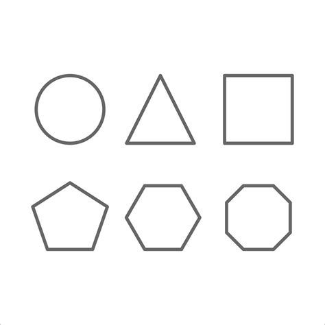 Hexagon Outline Vector Art, Icons, and Graphics for Free Download