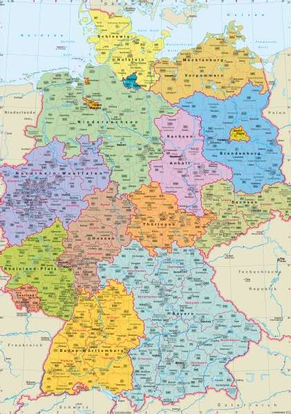 bundeslander politische karte goudenelftal