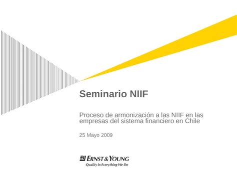 PPT Seminario NIIF Proceso de armonización a las NIIF en las empresas