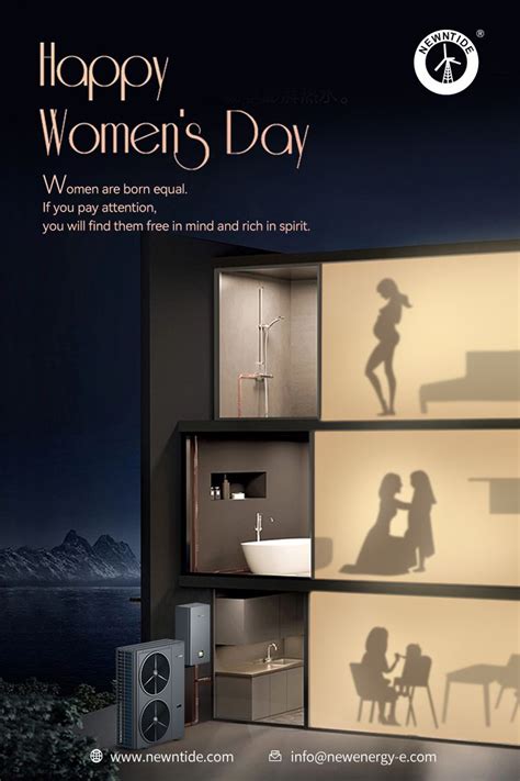 Happy Women S Day Newntide Heat Pump Happy Womens Day Ads Creative