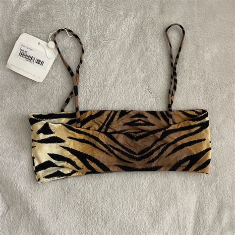 Mai Underwear Swim Nwt Mai Underwear Small Mod Tiger Print Bikini