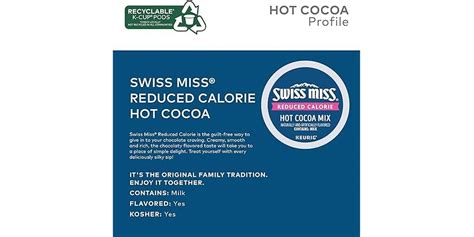 Ct Swiss Miss Reduced Calorie Hot Cocoa K Cups