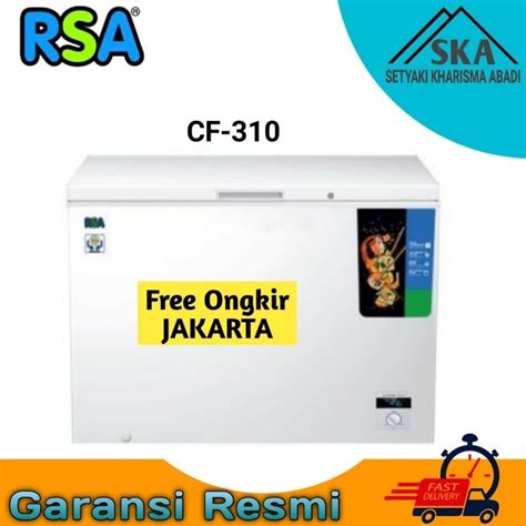 Jual Chest Freezer Rsa Cf Lemari Pembeku Liter Low Watt