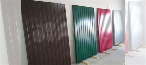 Цветной профиль С8 для забора купить в Минеральных Водах по низкой цене ...