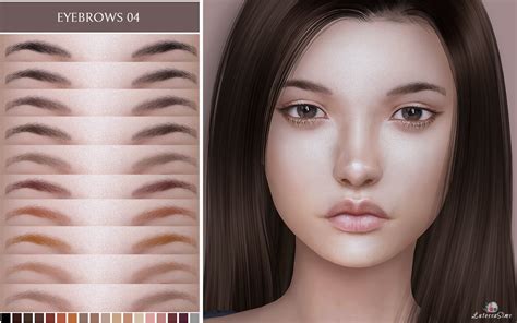 Eyebrows 04 | Sims 4, Sims, Sims 4 cc makeup