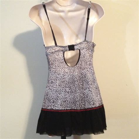 Rampage Intimates Dresses Rampage Intimates Leopard Print Lingerie Poshmark