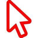 Red cursor icon - Free red cursor icons