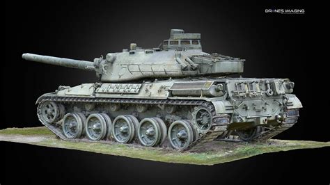 Amx 30 French Army Main Battle Tank Buy Royalty Free 3d Model By