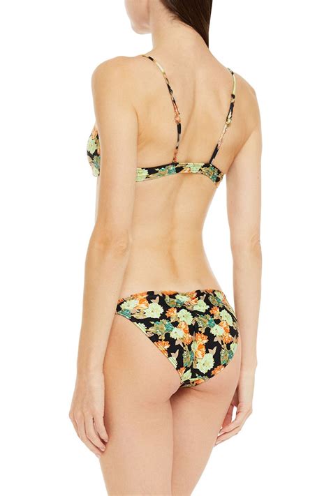 Vix Paula Hermanny Riviera Floral Print Low Rise Bikini Briefs The Outnet