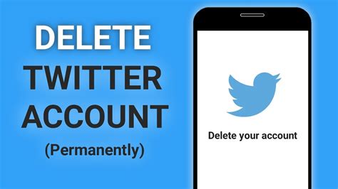 How To Delete Twitter Account Permanently Youtube