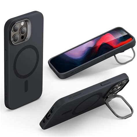 Esr Iphone 15 Pro Max Cloud Soft Case Halolock Black Xcite