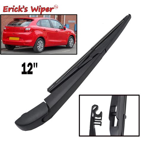 Erick S Wiper Rear Wiper Blade Arm Set Kit For Suzuki Baleno Wb