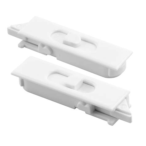 Prime Line Spring Loaded Plastic Left And Right Tilt Latch Set F 2931 At