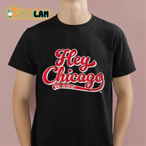 Hey Chicago What Do You Say Shirt Zerelam