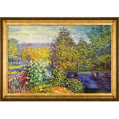 At Auction Claude Monet Corner Of The Garden At Montgeron Oil