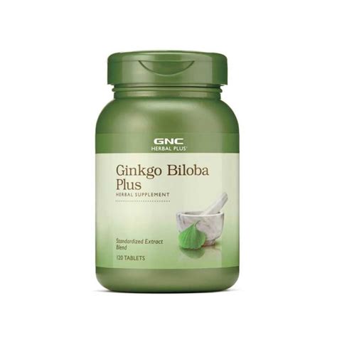 Gnc Herbal Plus® Ginkgo Biloba Plus™ 120 Tab Gnc El Salvador