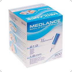 Одноразовые ланцеты Medlance Plus (универсальные) 200 штук